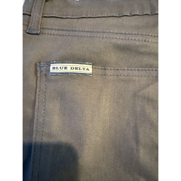 Blue Delta Custom Mens Chinos-American Made Premium Stretch Cotton Pants 35/28.5 - Picture 5 of 9
